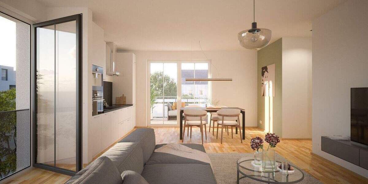 Etagenwohnung Nürnberg Großreuth h d Veste - 4 Zimmer, 104 m&sup2;, 947.950&euro; | Angebot:26065414