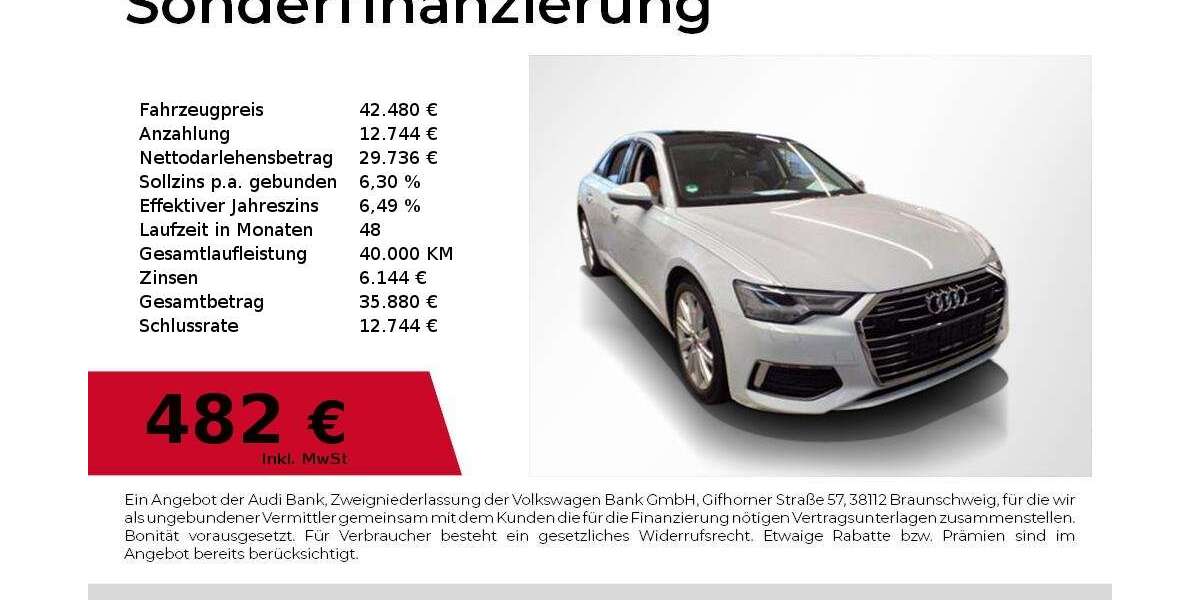 Audi A6 60.400 km 42.480 &euro; Nürnberg 90411