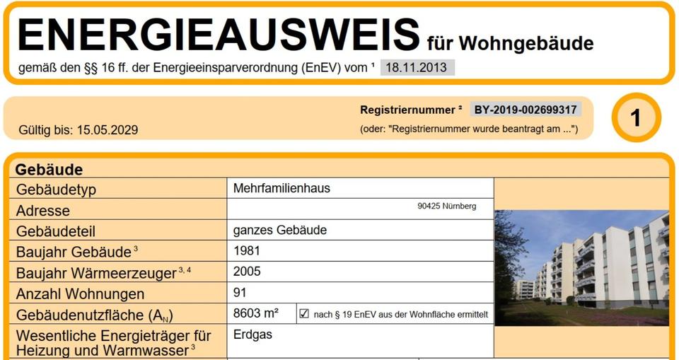 Erdgeschoßwohnung Nürnberg Schnepfenreuth - 2.5 Zimmer, 70 m&sup2;, 900&euro; | Angebot:25397704