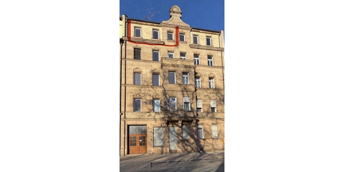 Etagenwohnung Fürth Südstadt - 2 Zimmer, 55 m&sup2;, 770&euro; | Angebot:27548923