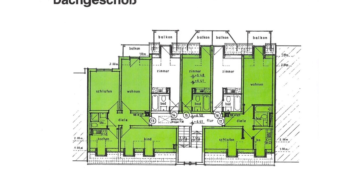 Studentenappartement in ruhiger Stadtlage - Dachgeschoßwohnung Erlangen Am Anger | Angebot:27290788