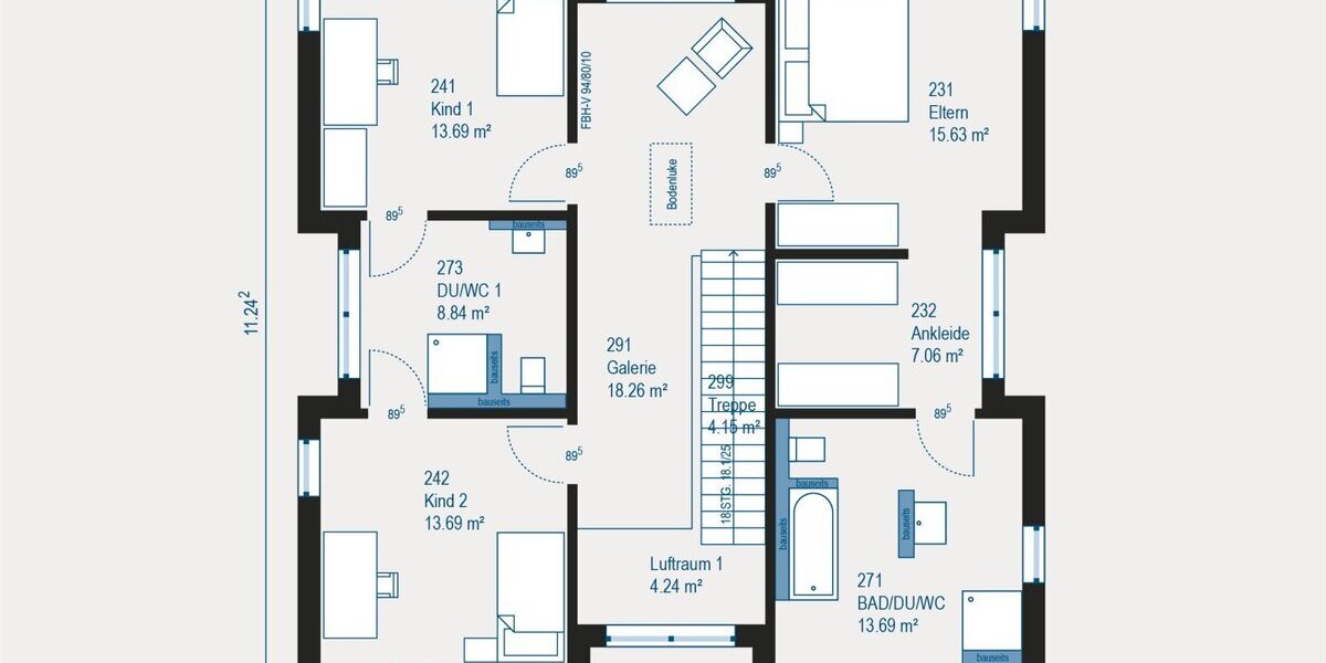 Moderne Villa in Herzogenaurach - Ihr individuelles Fertighausprojekt - Villa Herzogenaurach | Angebot:27480014
