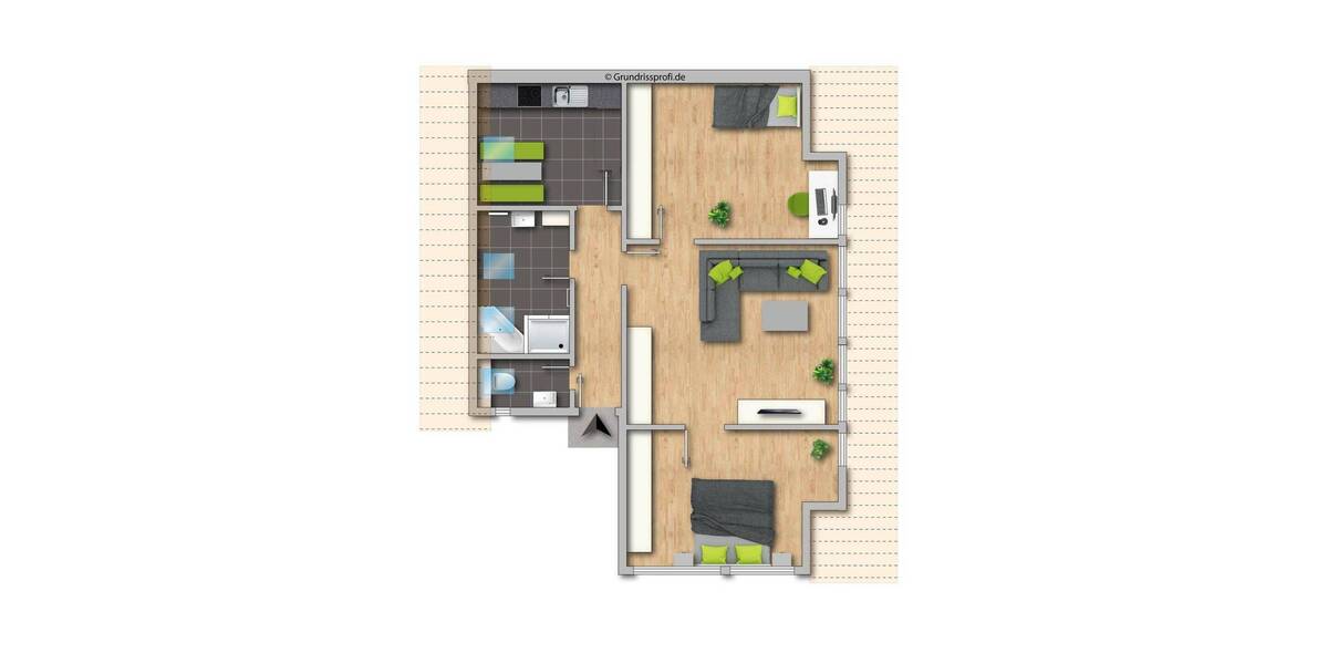 Etagenwohnung Feucht - 3 Zimmer, 78 m&sup2;, 249.000&euro; | Angebot:25995758