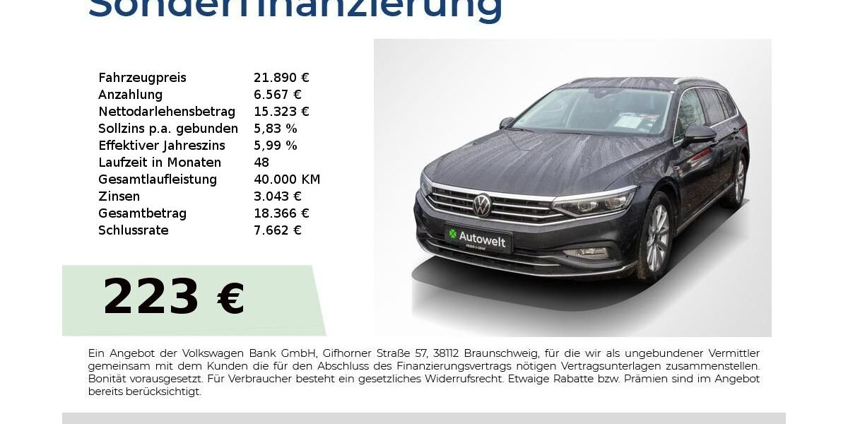 VW Passat Variant 63.650 km 21.890 &euro; Nürnberg 90431