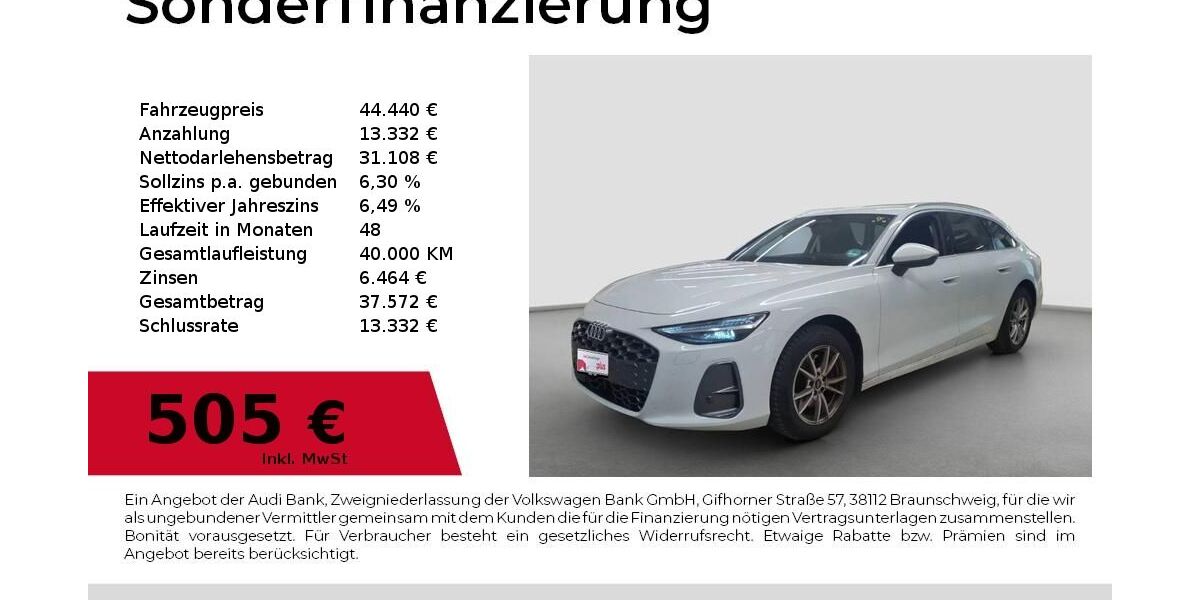 Audi A6 18.714 km 44.440 &euro; Nürnberg 90411