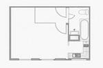 Etagenwohnung Nürnberg Eberhardshof - 1 Zimmer, 30 m&sup2;, 740&euro; | Angebot:26582355