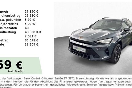 Cupra Formentor 14.800 km 27.950 &euro; Roth 91154