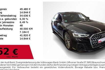 Audi A8 63.200 km 48.680 &euro; Nürnberg 90411