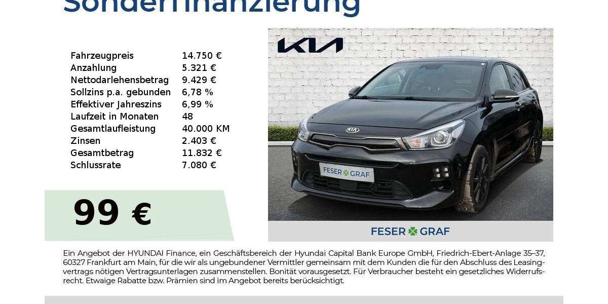 Kia Rio 90.393 km 13.850 &euro; Roth 91154