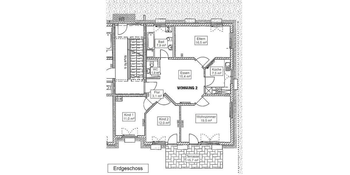 Erdgeschoßwohnung Zirndorf - 4 Zimmer, 98 m&sup2;, 910&euro; | Angebot:27597919