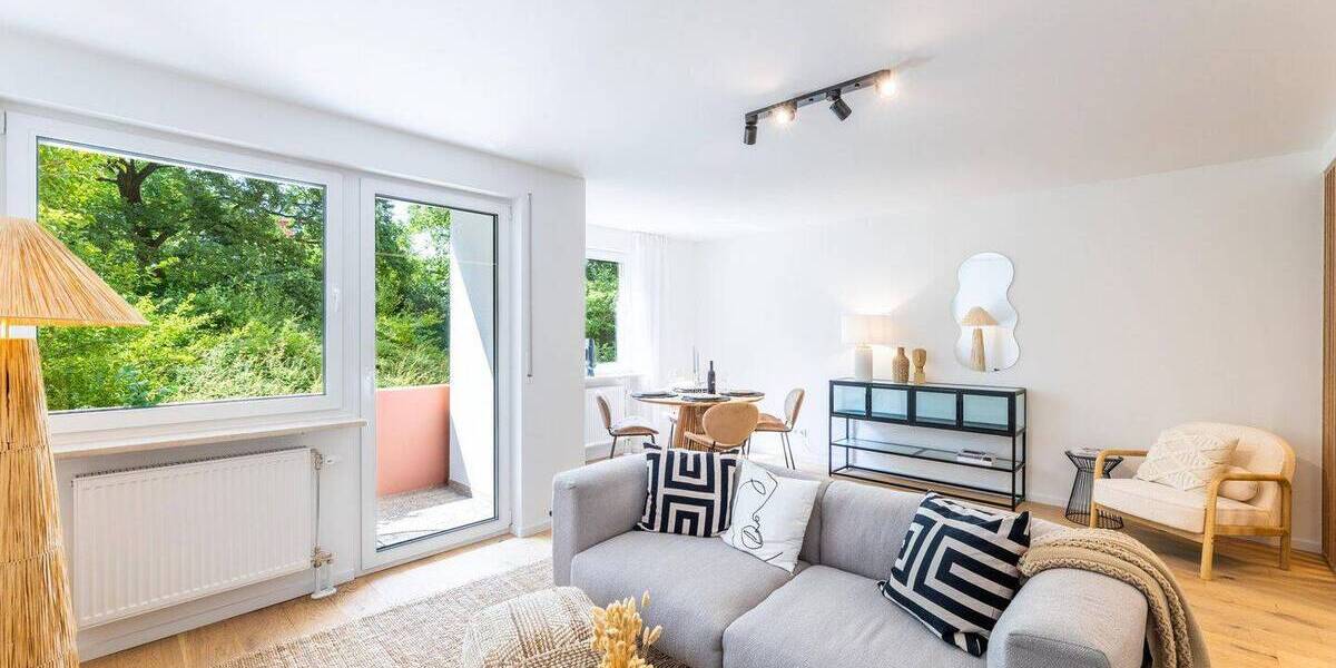 Etagenwohnung Nürnberg Laufamholz - 2 Zimmer, 65 m&sup2;, 940&euro; | Angebot:26670103