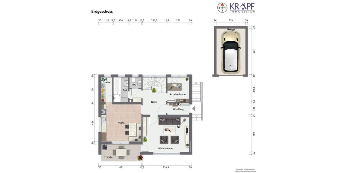 Einfamilienhaus Lonnerstadt Mailach - 6 Zimmer, 125 m&sup2;, 299.000&euro; | Angebot:25741333