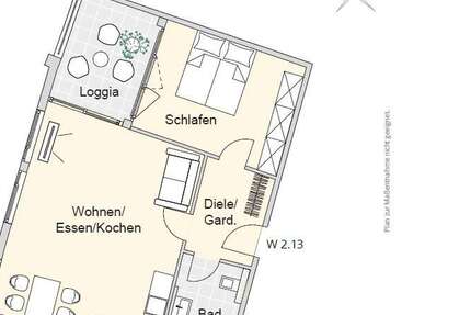 Wohnung Nürnberg Herrnhütte - 2 Zimmer, 60 m&sup2;, 369.828&euro; | Angebot:18308974