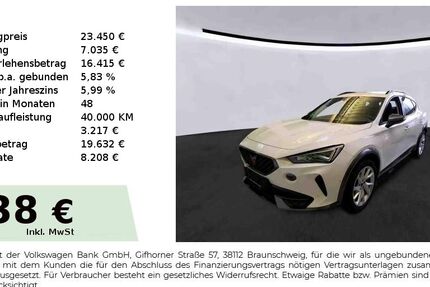 Cupra Formentor 33.250 km 23.450 &euro; Nürnberg 90431