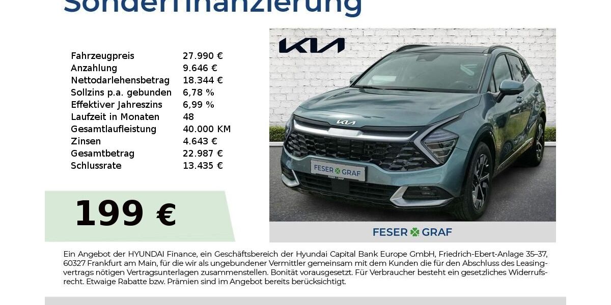 Kia Sportage 20.766 km 27.990 &euro; Roth 91154