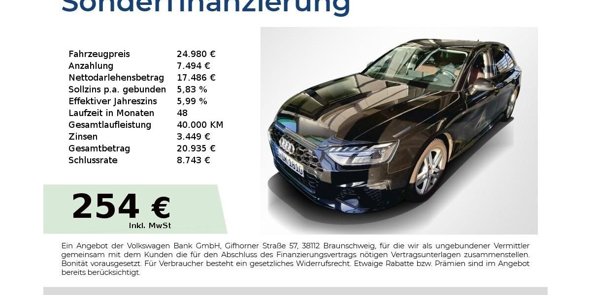 Audi A4 133.350 km 23.880 &euro; Nürnberg 90431