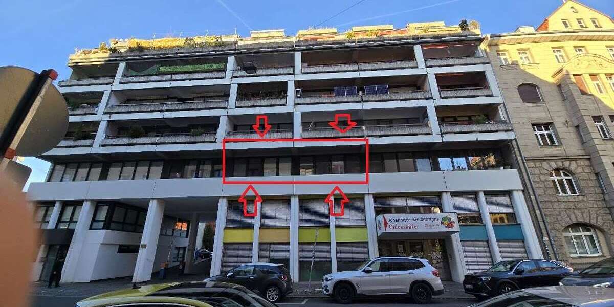 Etagenwohnung Fürth Südstadt - 4 Zimmer, 85 m&sup2;, 310.000&euro; | Angebot:22410392