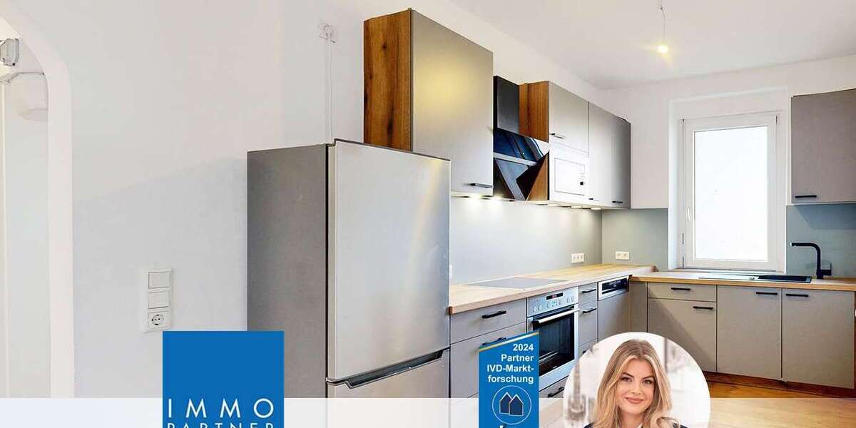 Etagenwohnung Nürnberg Kleinweidenmühle - 2 Zimmer, 54 m&sup2;, 244.000&euro; | Angebot:24818433