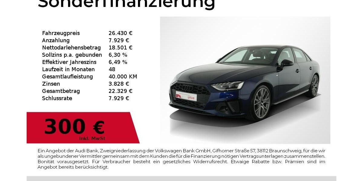 Audi A4 44.500 km 25.740 &euro; Nürnberg 90411