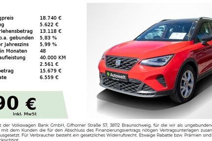 Seat Arona 23.350 km 18.740 &euro; Nürnberg 90431