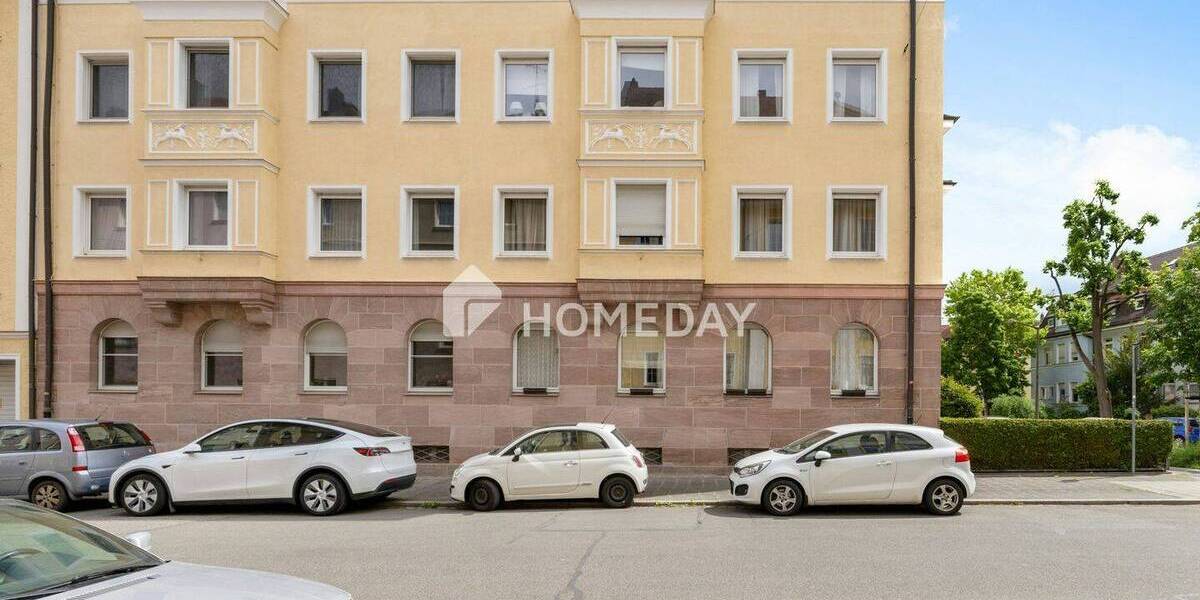 Etagenwohnung Nürnberg Gleißhammer - 4 Zimmer, 110 m&sup2;, 430.000&euro; | Angebot:26657353