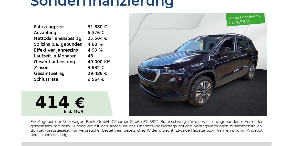 Skoda Karoq 25.650 km 31.880 &euro; Nürnberg 90441