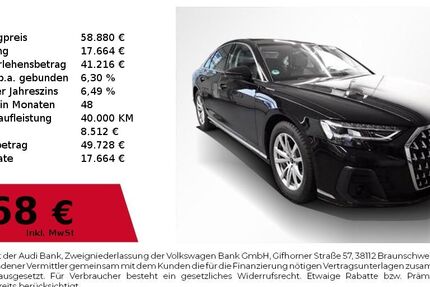 Audi A8 39.800 km 57.840 &euro; Nürnberg 90411