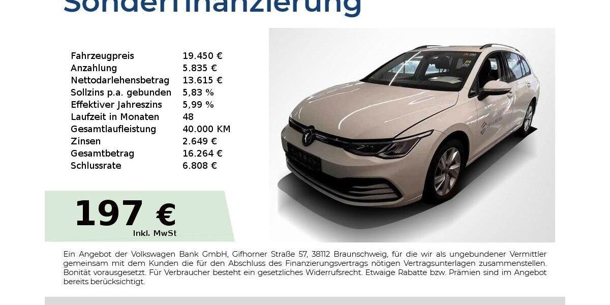 VW Golf 120.550 km 18.940 &euro; Nürnberg 90431