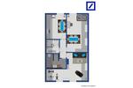 Dachgeschoßwohnung Nürnberg Gleißhammer - 2 Zimmer, 80 m&sup2;, 1.300&euro; | Angebot:26131707