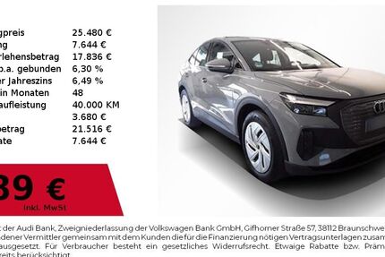 Audi Q4 e-tron 39.950 km 25.480 &euro; Nürnberg 90411