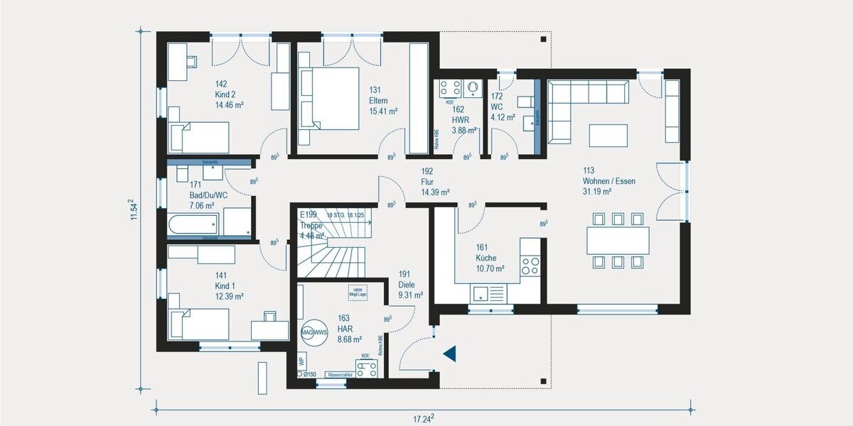 Modernes Mehrfamilienhaus mit flexiblen Nutzungsmöglichkeiten in Nürnberg - Mehrfamilienhaus, Wohnhaus Nürnberg Holzheim | Angebot:27285030