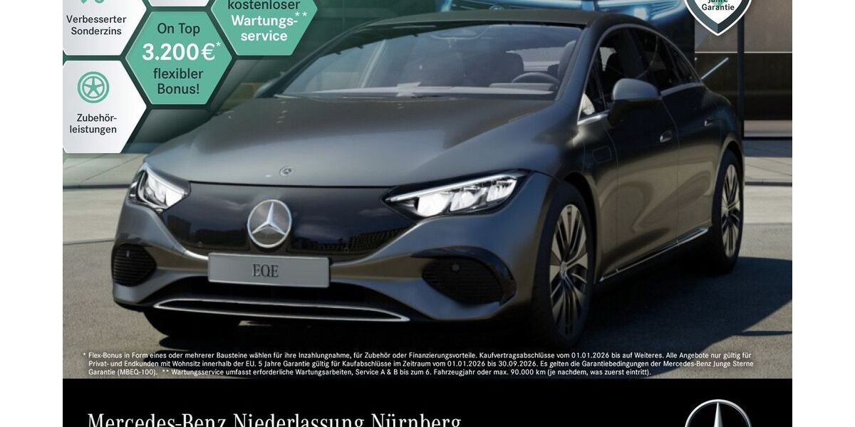 Mercedes-Benz EQE 12.938 km 43.590 &euro; Erlangen 91056