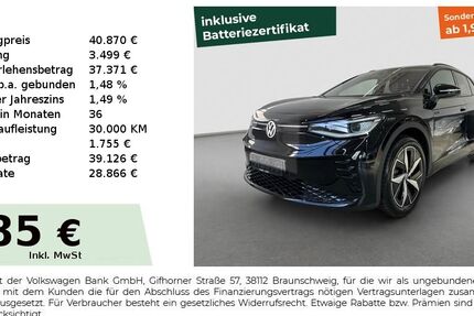 VW ID.4 17.852 km 40.590 &euro; Fürth 90763