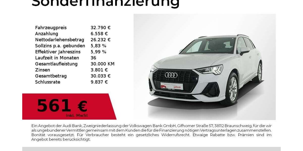 Audi Q3 34.386 km 32.790 &euro; Nürnberg 90441