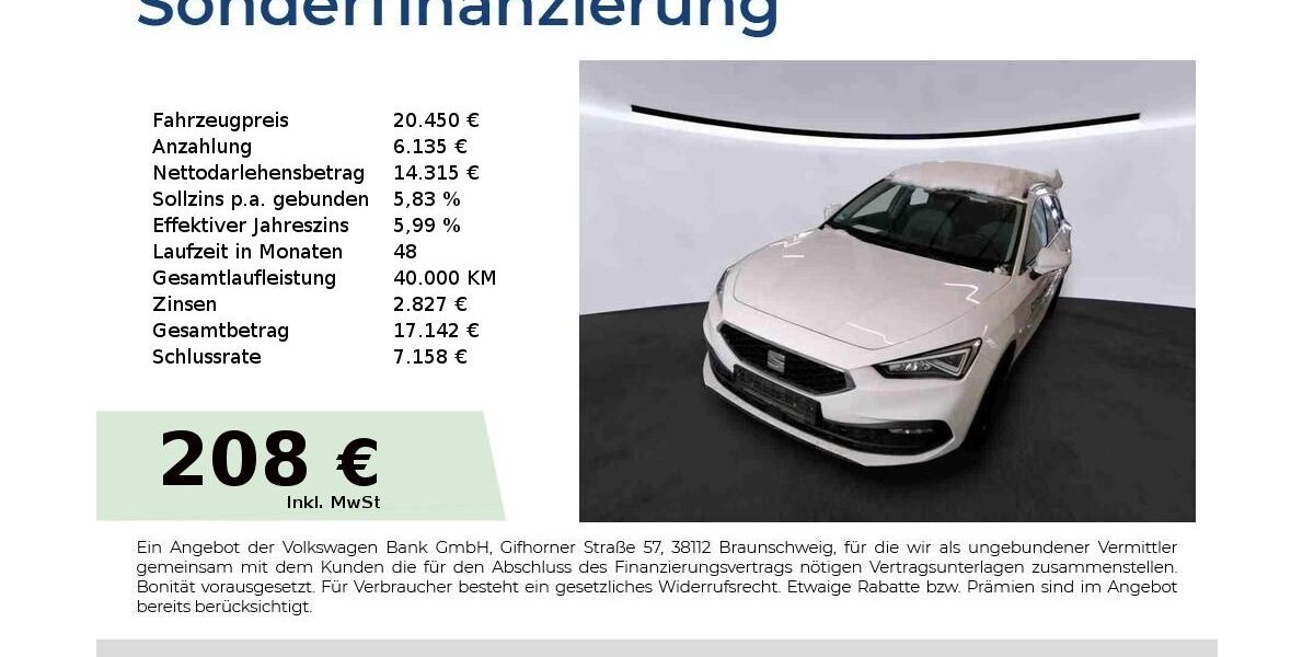 Seat Leon 72.850 km 19.950 &euro; Nürnberg 90431