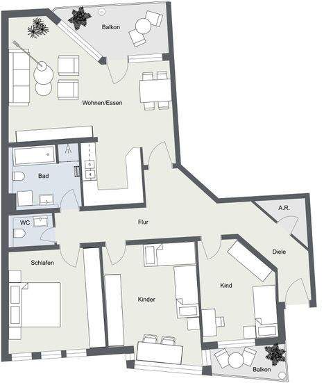 Etagenwohnung Fürth Nordstadt - 4 Zimmer, 380.000&euro; | Angebot:25665849