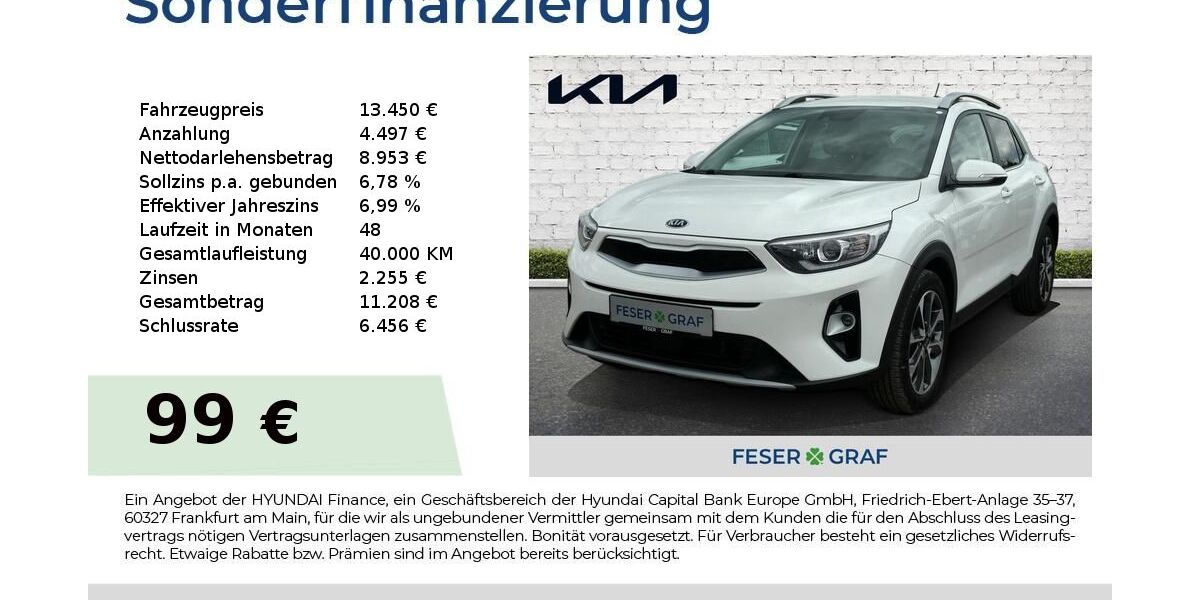 Kia Stonic 26.681 km 13.450 &euro; Roth 91154