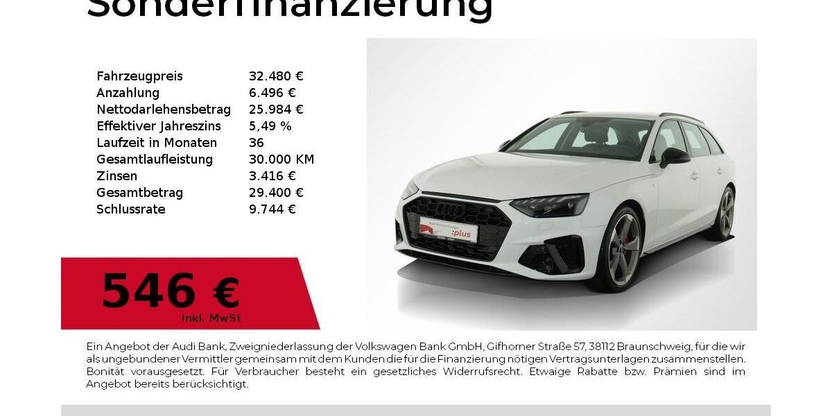 Audi A4 60.736 km 32.480 &euro; Nürnberg 90441