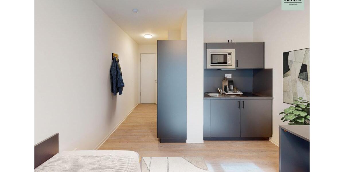 Etagenwohnung Nürnberg Gleißhammer - 1 Zimmer, 20 m&sup2;, 510&euro; | Angebot:25417562