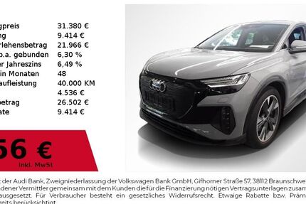 Audi Q4 e-tron 45.800 km 31.380 &euro; Nürnberg 90411