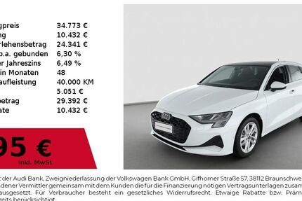 Audi A3 9.800 km 33.280 &euro; Nürnberg 90411