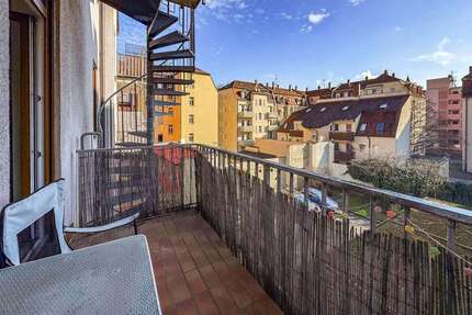 Wohnung Nürnberg Sankt Leonhard - 1 Zimmer, 38 m&sup2;, 148.000&euro; | Angebot:25935862