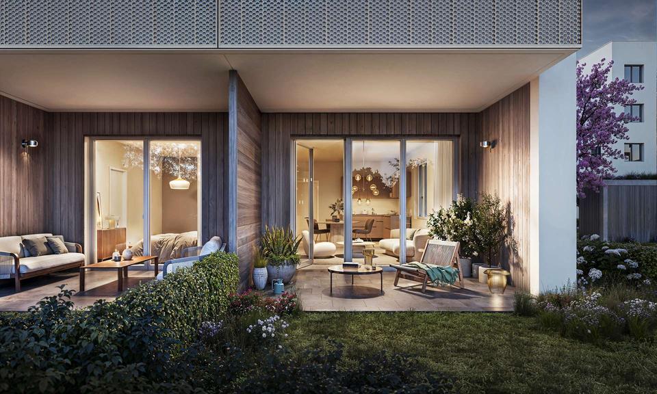 Etagenwohnung Nürnberg Gaismannshof - 2 Zimmer, 55 m&sup2;, 917&euro; | Angebot:25324155