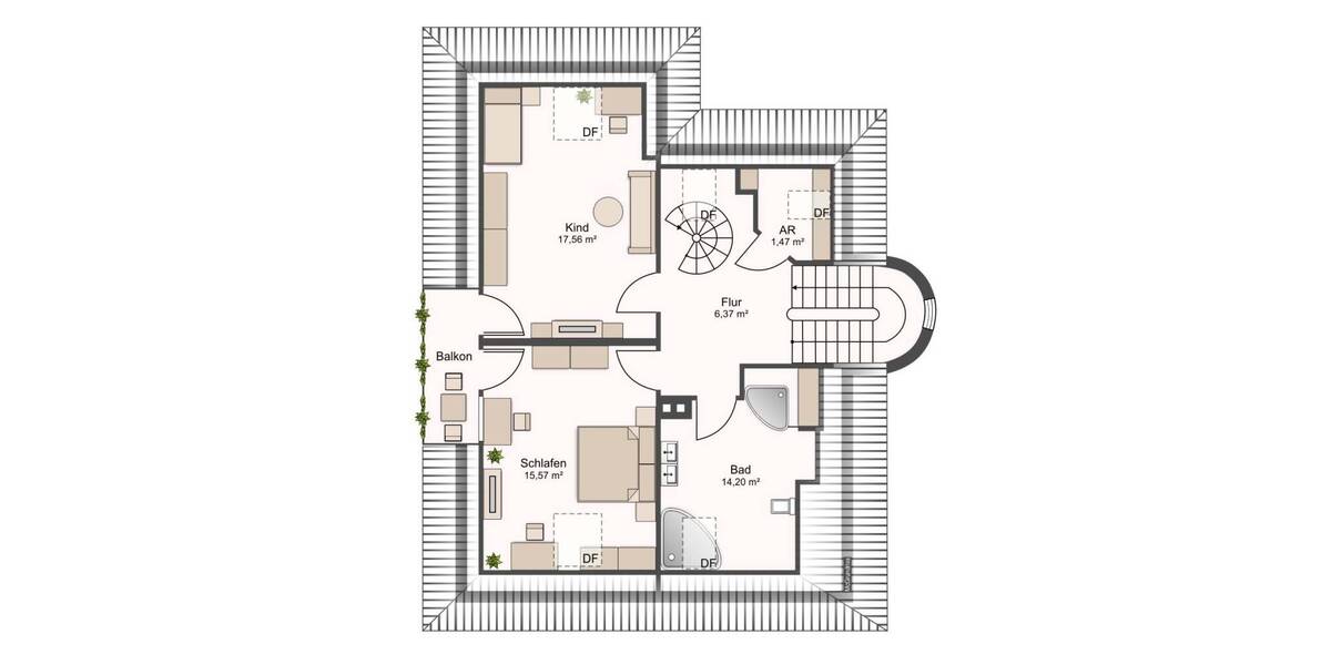 Etagenwohnung Erlangen Burgberg - 5 Zimmer, 155 m&sup2;, 1.900&euro; | Angebot:25984870