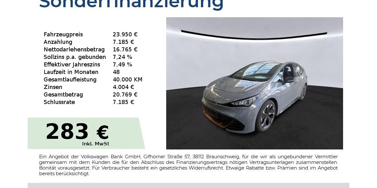 Cupra Born 21.550 km 23.950 &euro; Nürnberg 90441