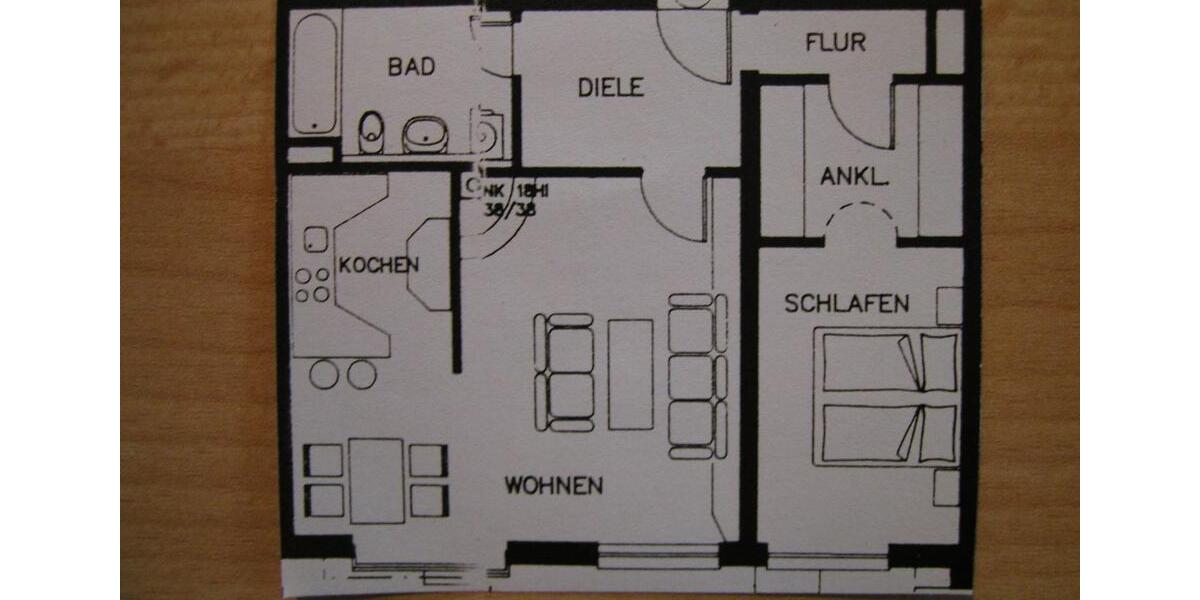 Hochparterre Fürth Bislohe - 2.5 Zimmer, 64 m&sup2;, 240.000&euro; | Angebot:27019281