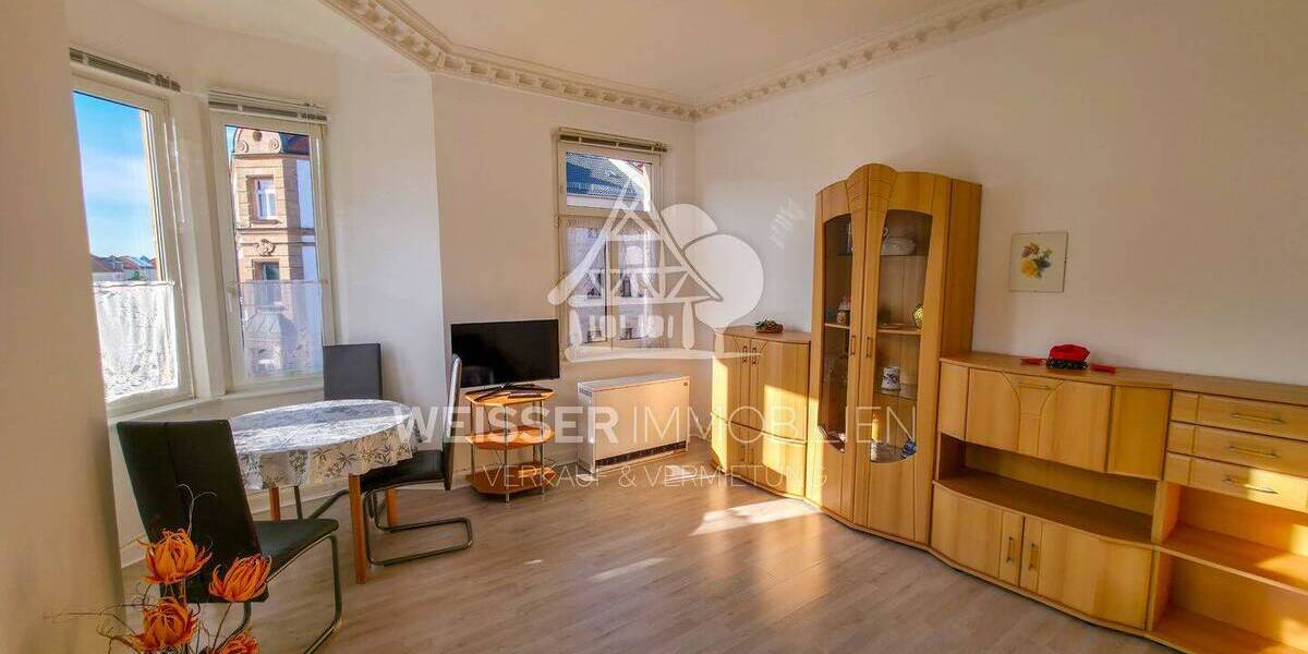Etagenwohnung Fürth Südstadt - 2 Zimmer, 56 m&sup2;, 560&euro; | Angebot:26695623