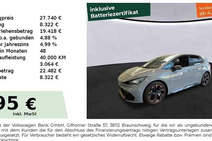 Cupra Born 24.350 km 27.740 &euro; Nürnberg 90441