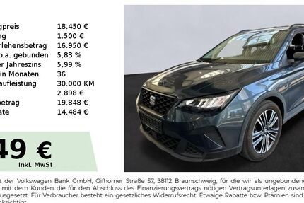 Seat Arona 22.750 km 18.450 &euro; Lauf an der Pegnitz 91207