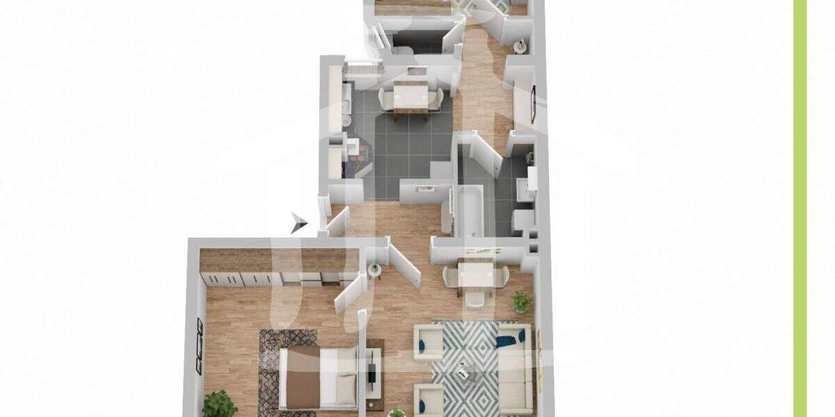 Etagenwohnung Zirndorf - 3 Zimmer, 65 m&sup2;, 220.000&euro; | Angebot:25701228